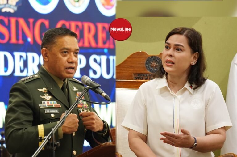Security ni  VP Sara  gipulihan sa bag-ong AFP, PNP personnel — Brawner