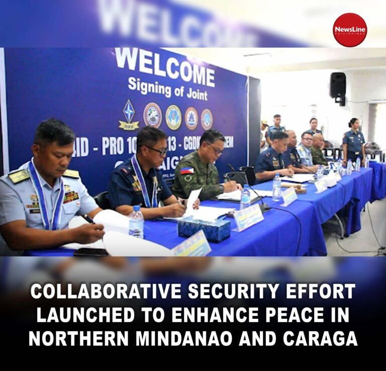 Collaborative security effort launched to enhance peace in Northern Mindanao and Caraga