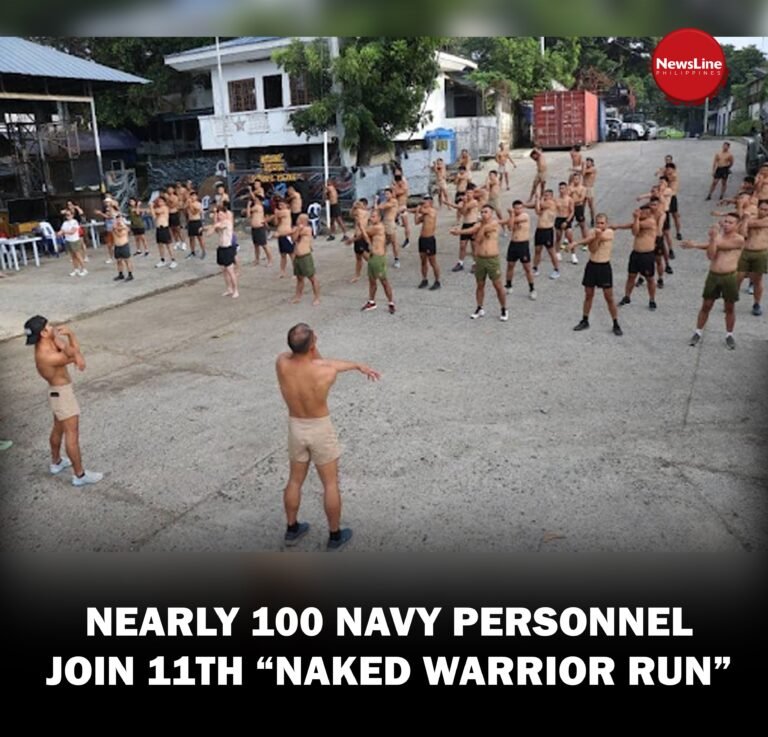 Nearly 100 Navy personnel join 11th “Naked Warrior Run”