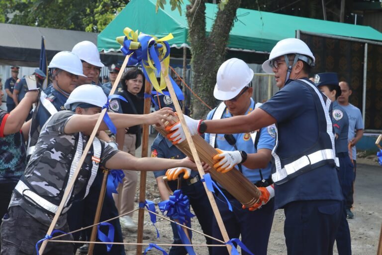 Davao City Police Office breaks ground for new chapel and daycare center