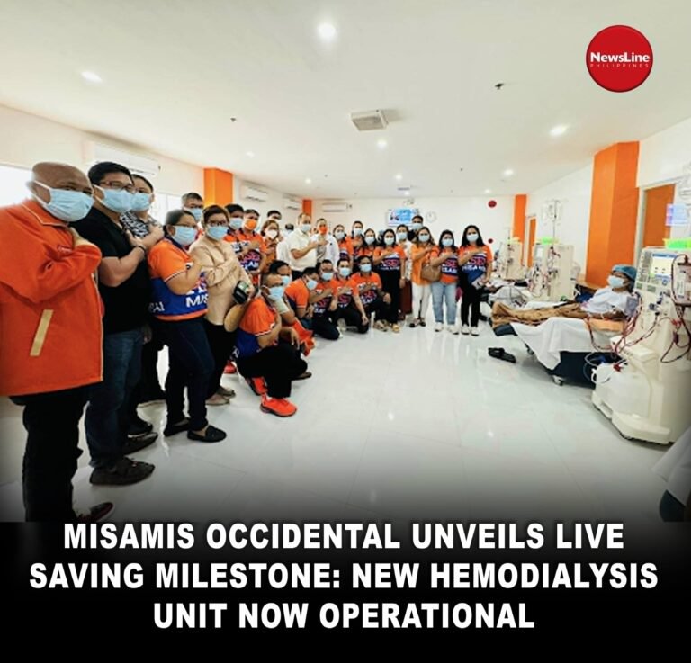 Misamis Occidental unveils Live saving milestone: New Hemodialysis Unit Now Operational