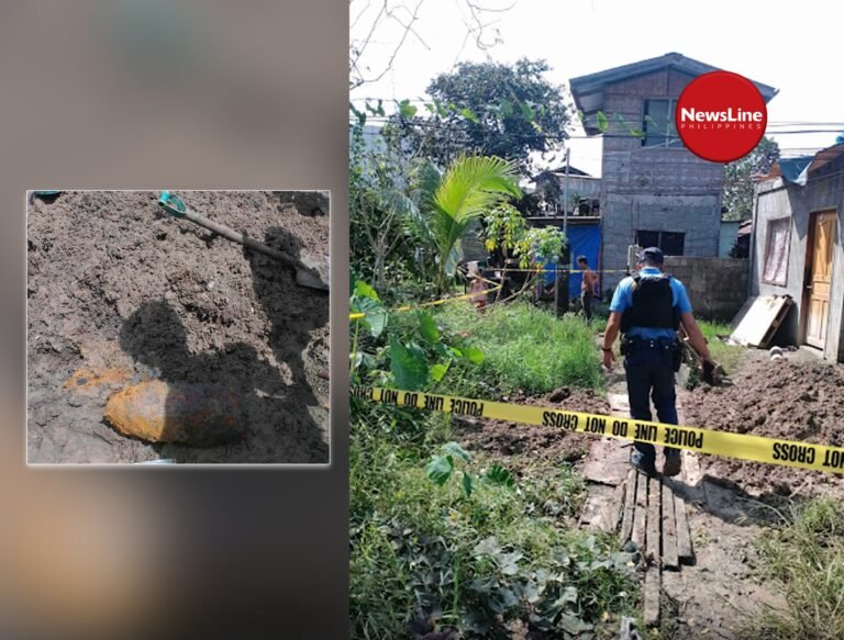 Vintage bomb found inside septic tank in Davao City