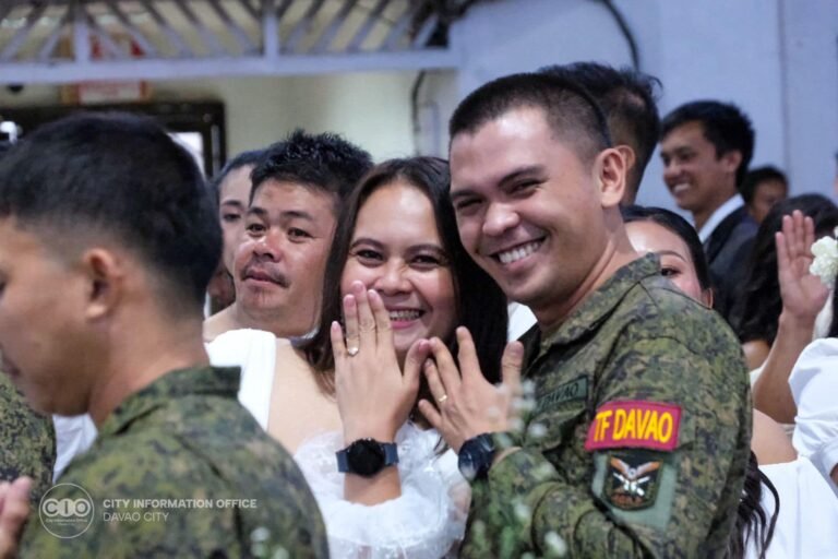 182 couples tie the knot in ‘Kasalan sa Pasko’ mass wedding in Davao City