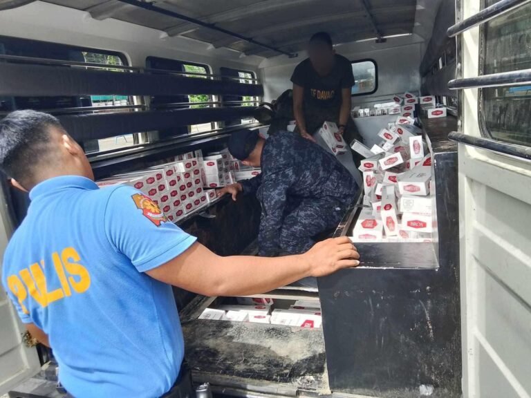 Another round of smuggled cigarettes intercepted at Sirawan Checkpoint