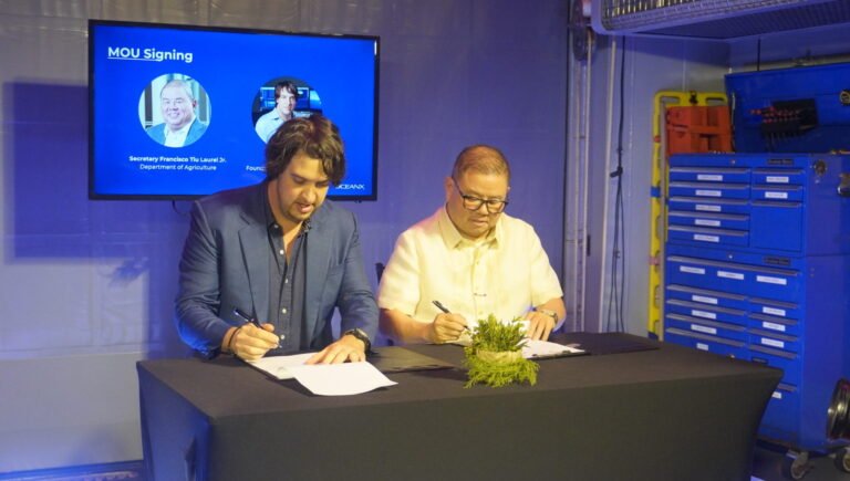 DA, OceanX partner to boost Philippine marine sustainability