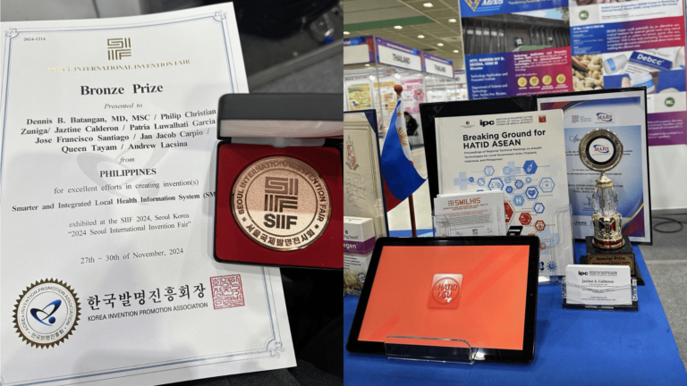 eHATID LGU Wins Bronze Medal and Special Prize at Seoul International Invention Fair 2024