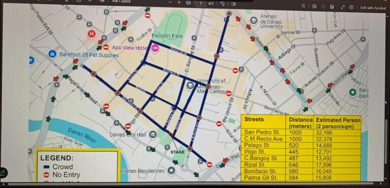 Thousands expected to join INC peace rally; Road closures announced in Davao City