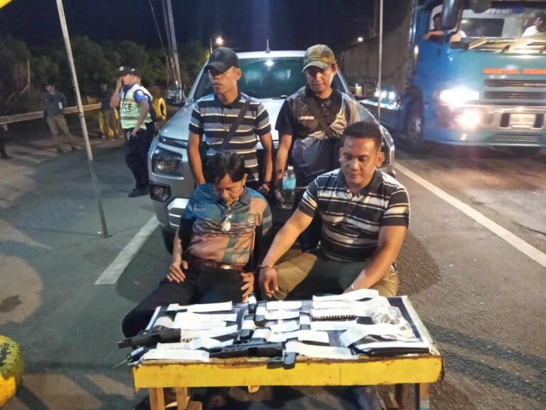 Mayor and three bodyguards arrested at Davao City for gun ban violation