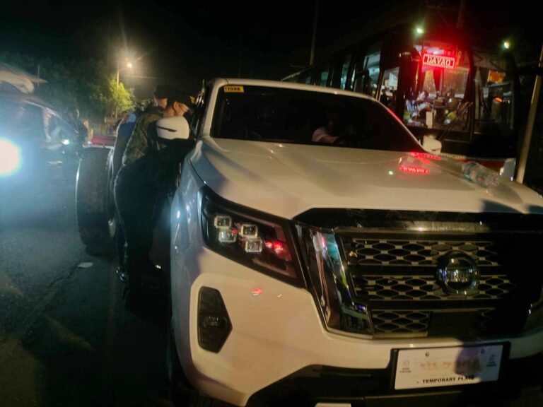 One kilo of suspected Shabu seized at Task Force Davao checkpoint
