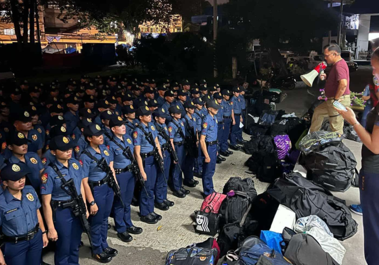 150 additional police officers deployed to Davao City for Araw ng Davao security
