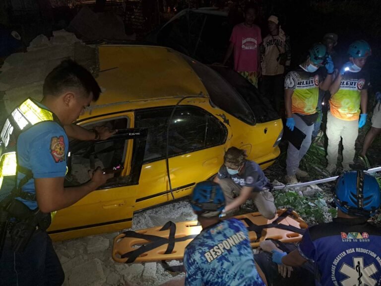 Navy personnel injured in Davao road crash