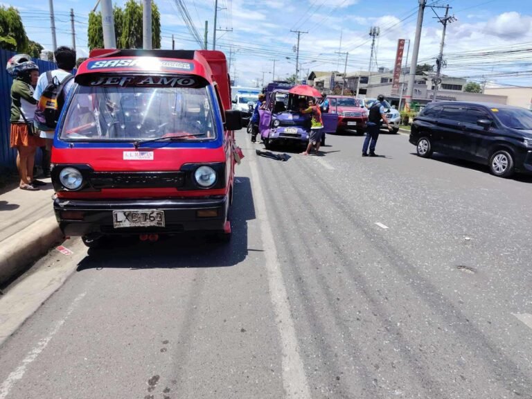 24 injured in Holy Thursday PUJ collision in Davao City