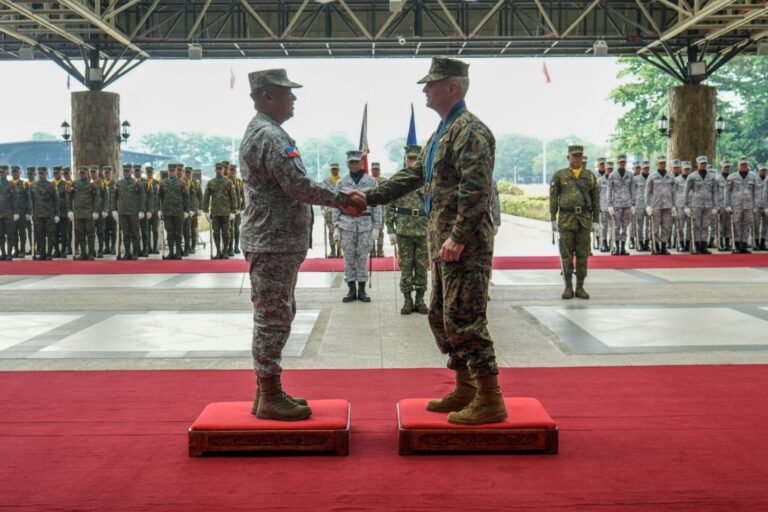 Philippines, US reaffirm strong defense alliance in courtesy visit