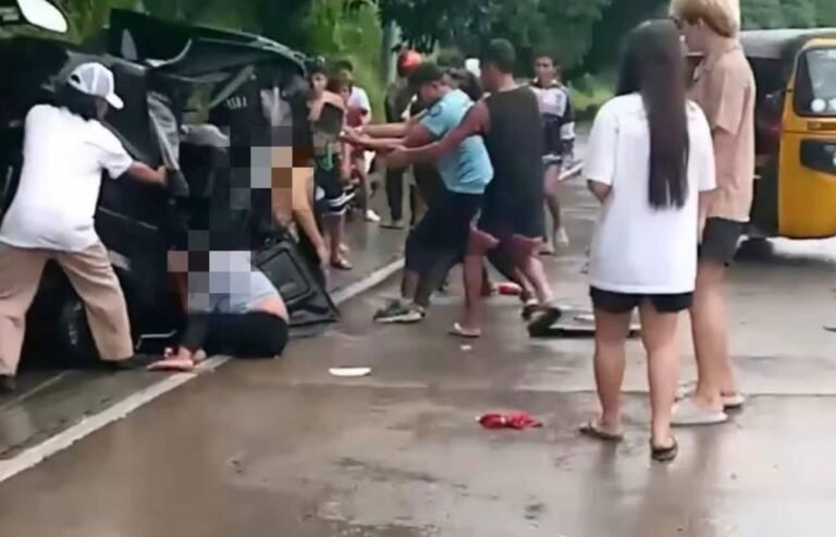 One dead, several injured in Ombak-Pickup collision in Davao City