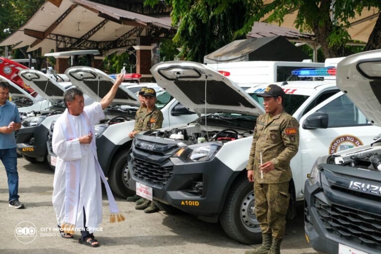 Davao City bolsters public services with new emergency vehicles and equipment