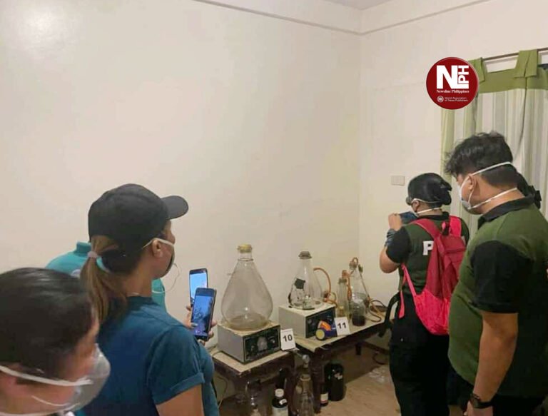 Abandoned shabu laboratory discovered during search operation in Antipolo