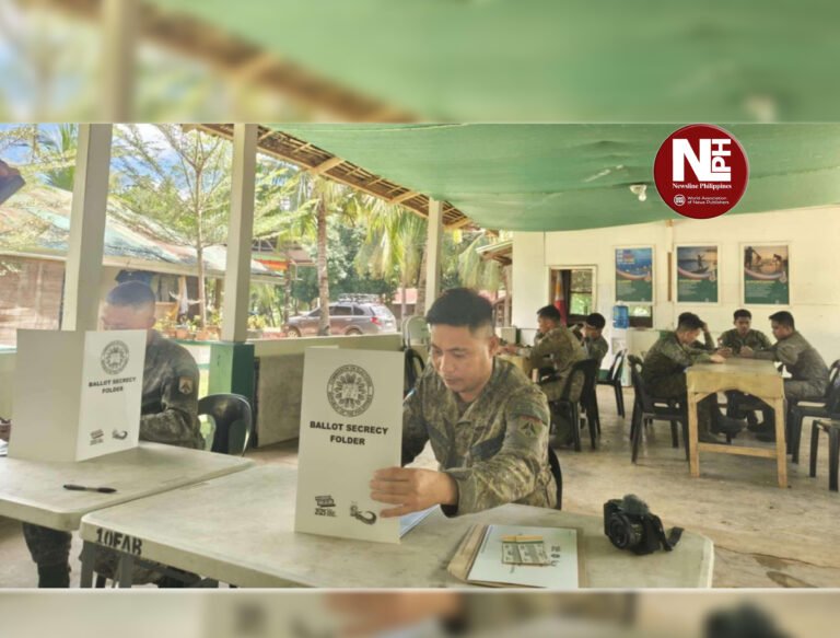 Over a thousand police and soldiers In Cotabato Province participate In Absentee Voting