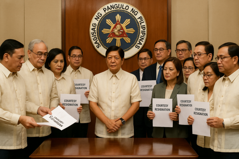 A dozen Cabinet Secretaries tender courtesy resignations amid Marcos’ ‘Bold Reset’