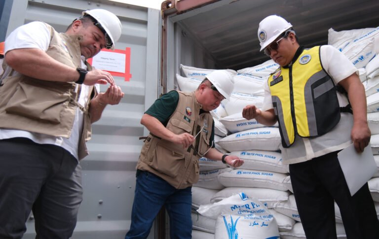 Smuggled sugar from Thailand seized in Manila Port as gov’t cracks down on Agri-sabotage