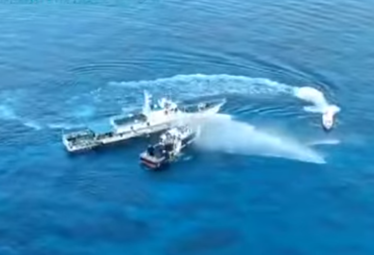 PH condemns China Coast Guard for water cannon Attack on BFAR ships near Pag-asa