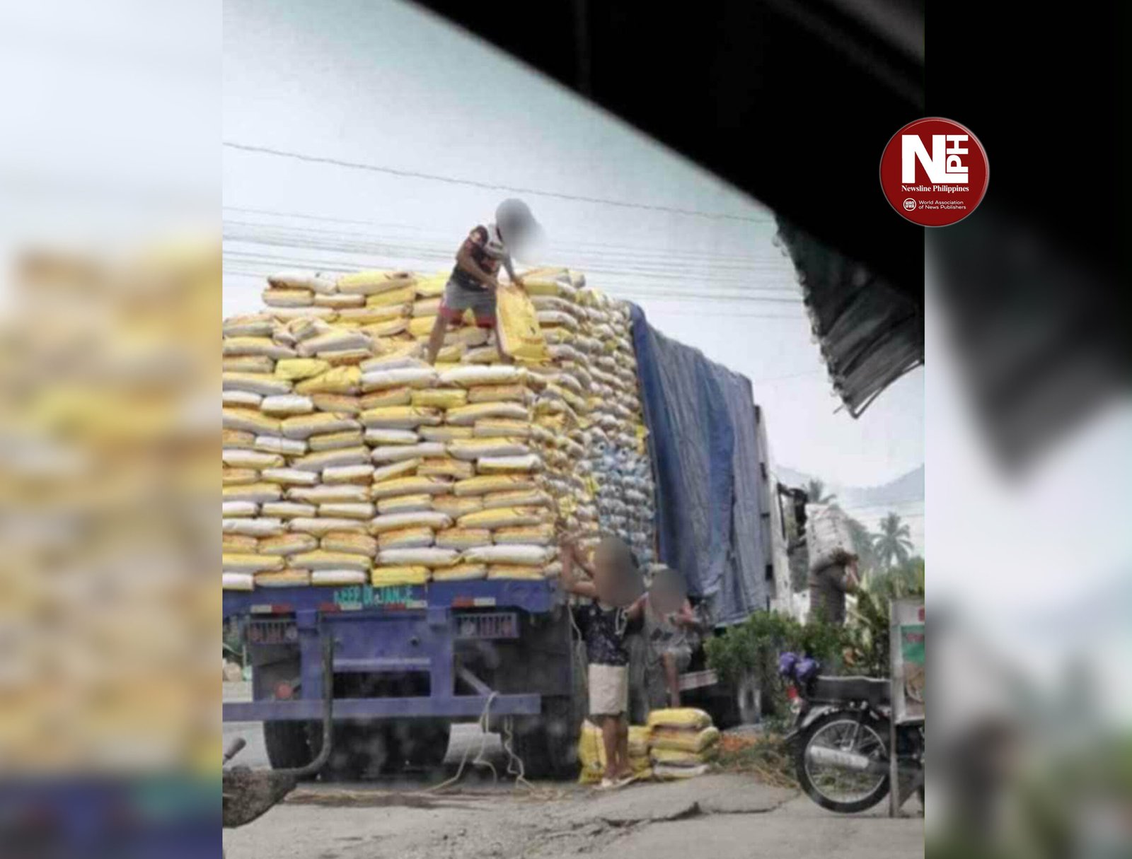 TRUCK LOADED WITH RICE WEB
