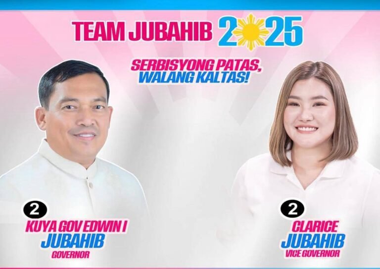 Governor Jubahib and daughter Clarice emerge top winners in Davao del Norte capitol race