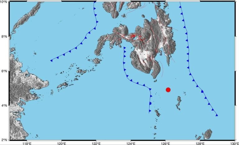 Magnitude 6.9 earthquake jolts Eastern Sarangani