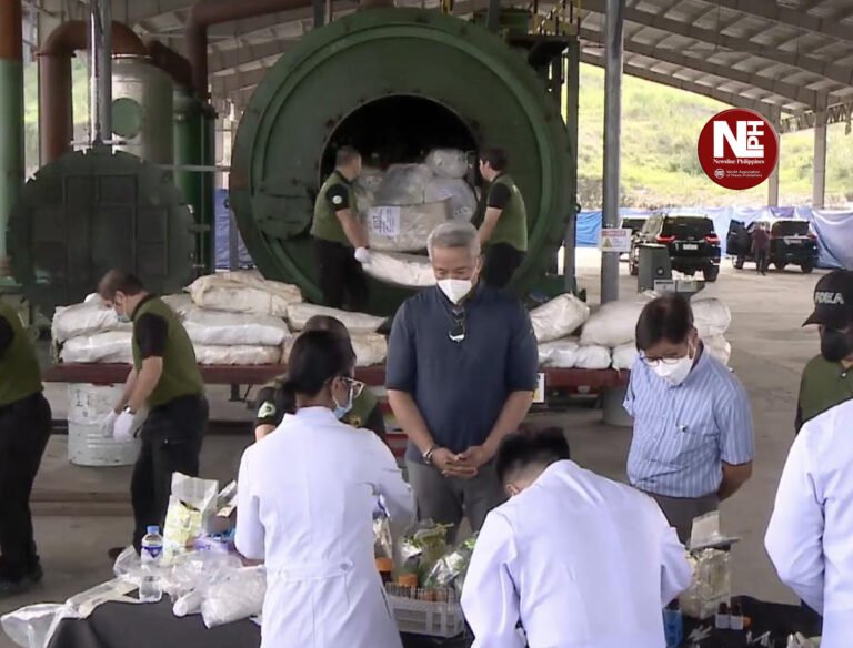 Marcos leads destruction of ₱9.4-B illegal drugs in Tarlac
