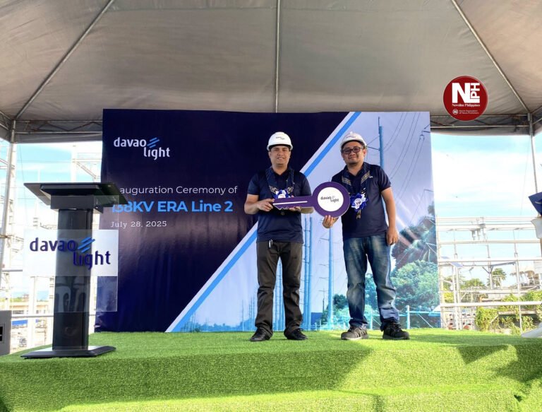 Davao Light opens 138 kV ERA Line 2 to Boost Power Supply
