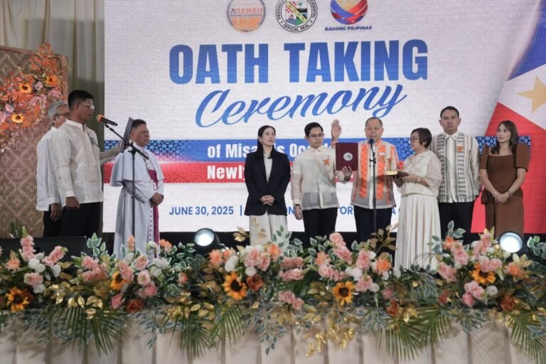 Team Asenso sweeps Misamis Occidental elections, takes unified oath of office