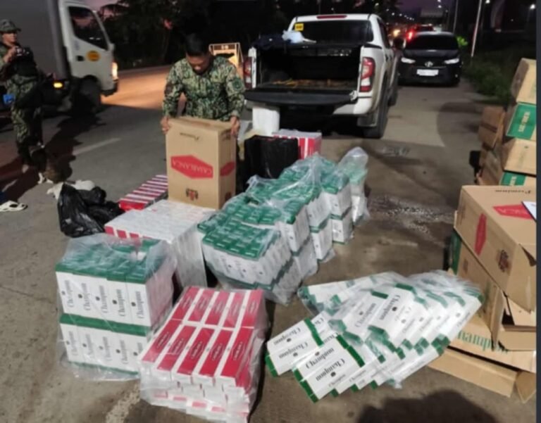 PNP officer nabbed in ₱552K cigarette smuggling bust in Lanao del Norte