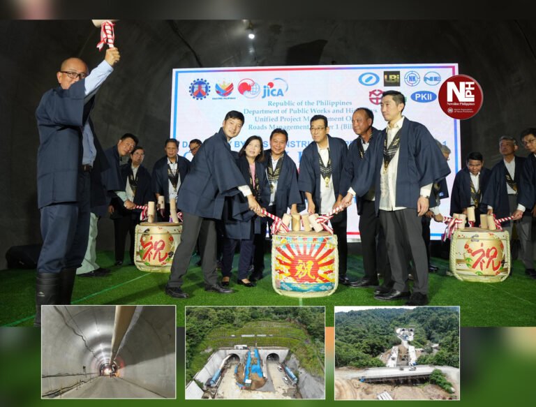 DPWH, JICA celebrate breakthrough of Southbound Tunnel in Davao Bypass
