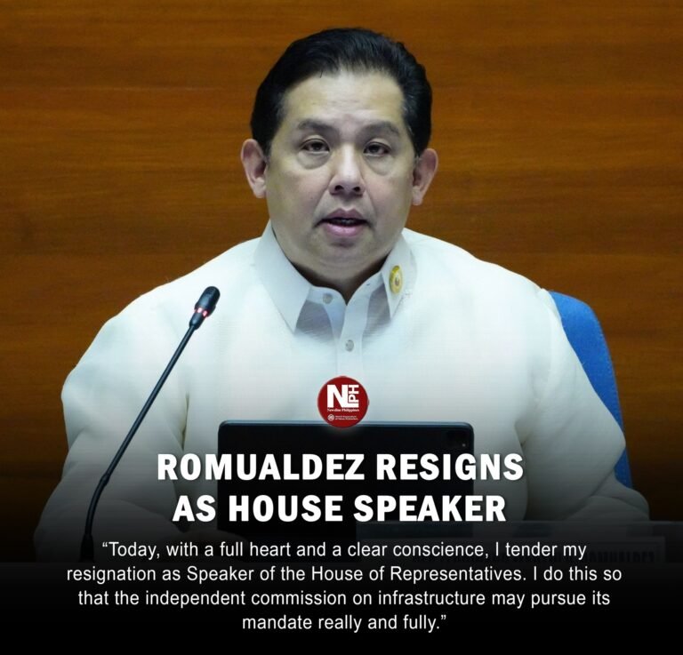 Philippine House Speaker resigns amid flood control scandal, echoes regional corruption woes