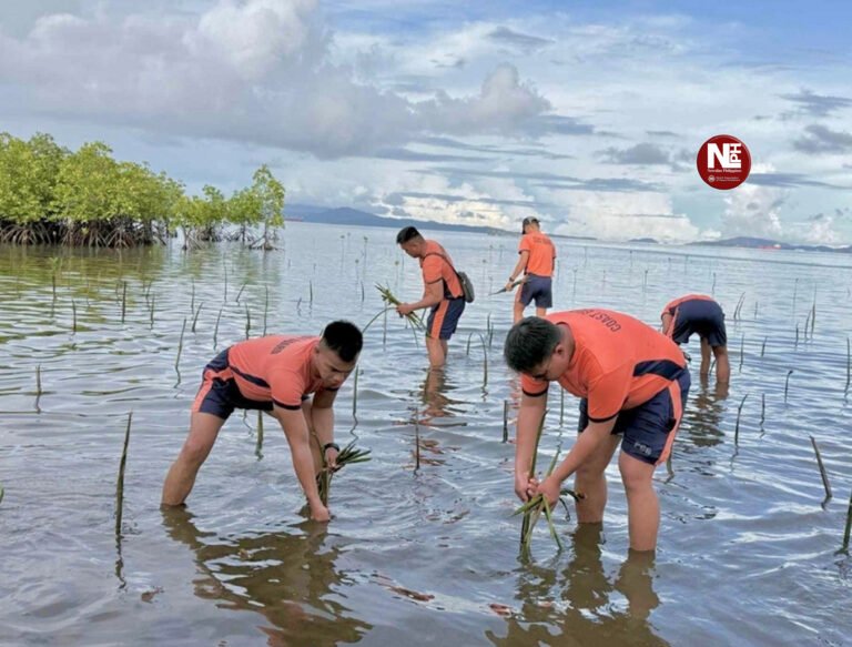 PCG spearheads mangrove planting to protect Surigao’s coasts
