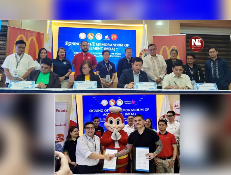 Davao City partners with McDonald’s, Jollibee to provide jobs for Seniors and PWDs