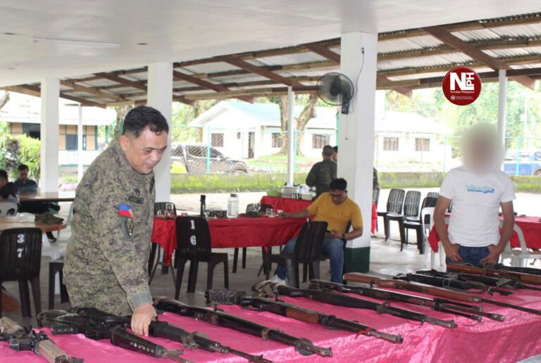 Maguindanao del Sur residents surrender 12 high-powered firearms