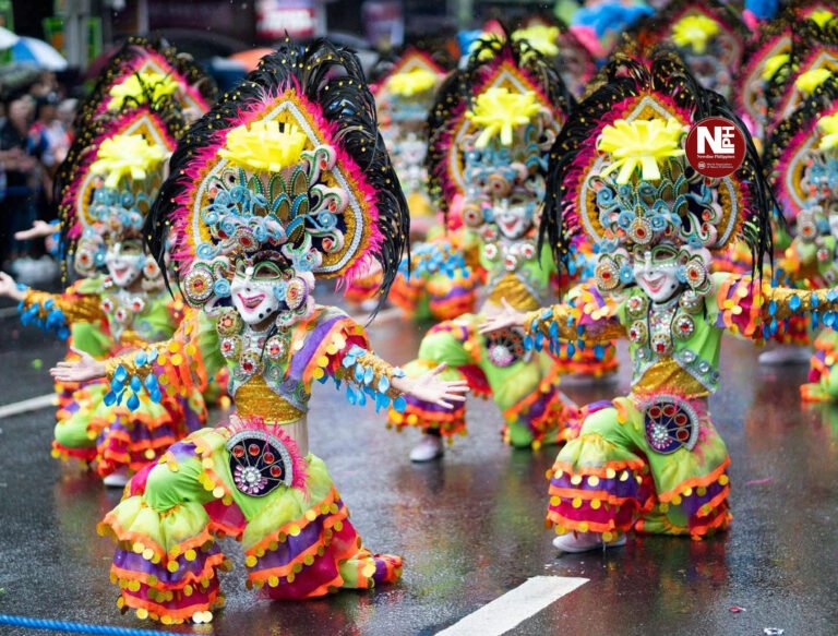 Young dancers shine in the rain at Bacolod’s MassKara Festival