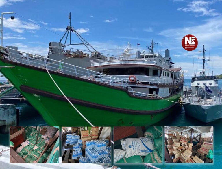 Off Tawi-Tawi, Navy recovers a boat full of contraband