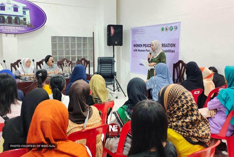 BWC-Sulu elevates voices of women with disabilities in peace efforts
