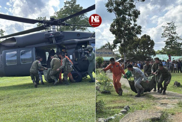 PAF heroes’ remains arrive in Davao City after Agusan del Sur crash