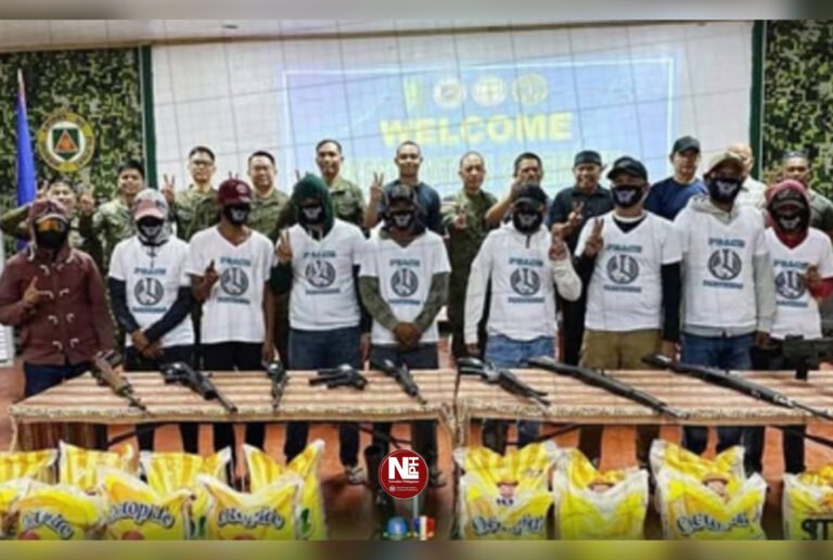 9 extremists lay down arms in Maguindanao Norte, highlighting gains in community peace efforts
