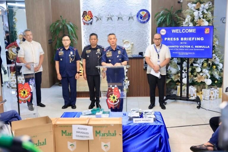 HPG arrests six for ₱5M bribe linked to smuggled cigarettes in Quezon City