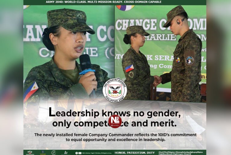 10ID advances gender equality as 25IB names first woman infantry company commander