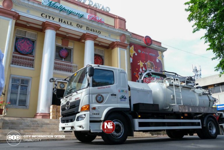 Davao City strengthens climate resilience with vacuum jetting truck amid rising flood risks