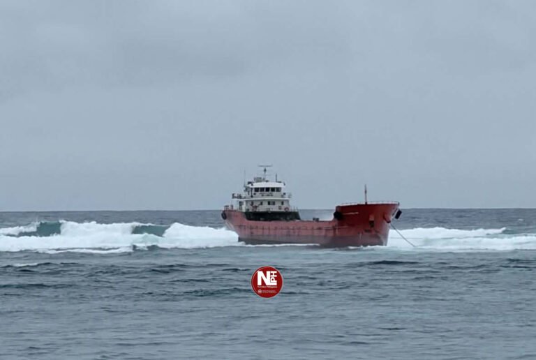 PCG: No oil spill after tanker runs aground off Burgos, Siargao; reef checks underway