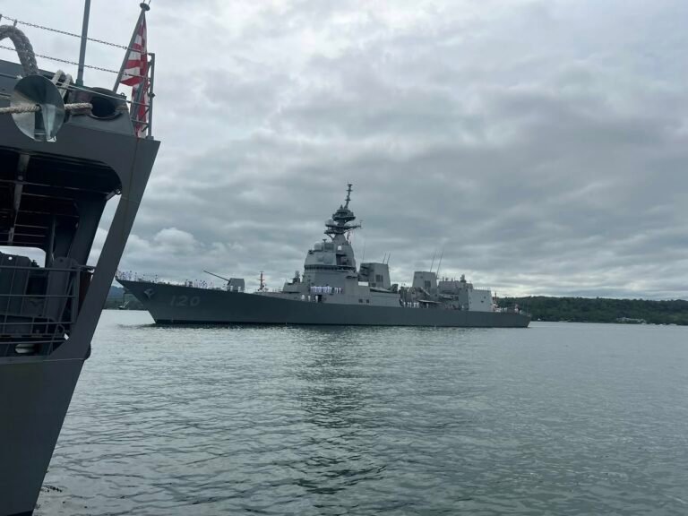 Japan Maritime Self-Defense Force warships return to Davao City, renewing maritime ties