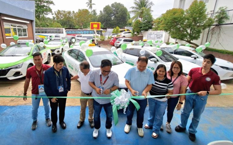 Davao’s biggest taxi group flips the switch on electric fleet