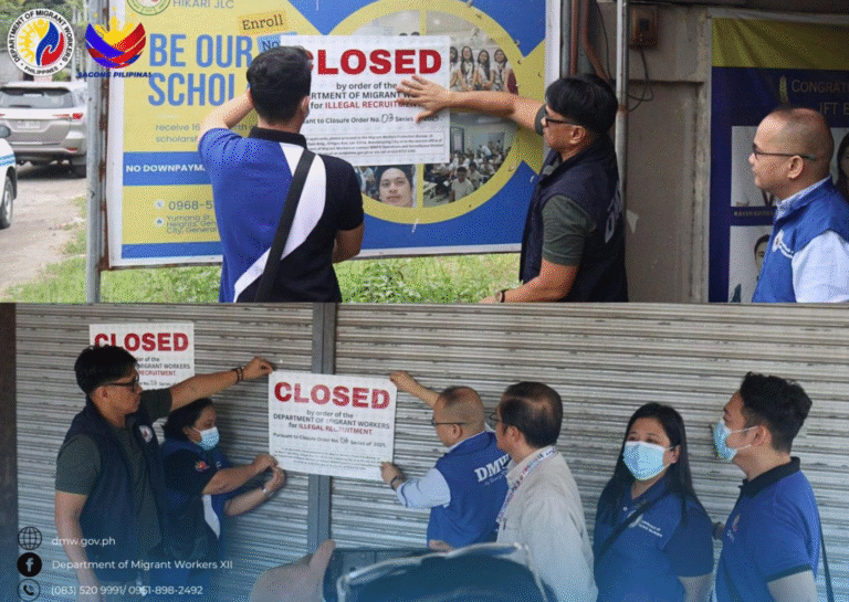 Guarding the Overseas Dream: Department of Migrant Workers-12 tightens watch vs. illegal recruiters in SOCCSKSARGEN