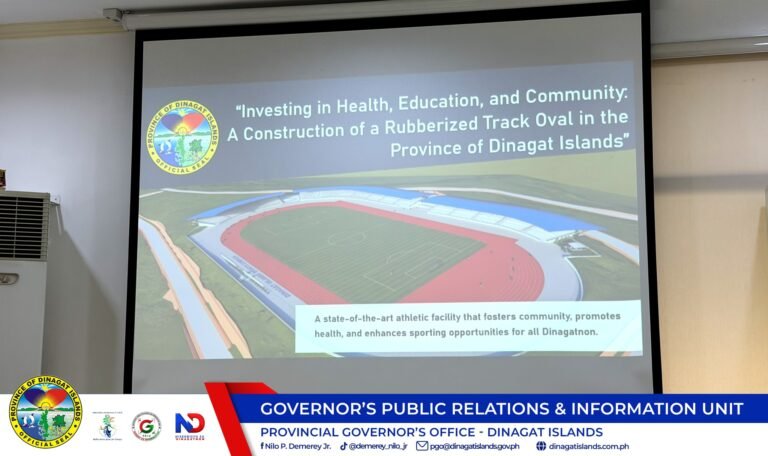 Dinagat Islands Lands P100-M PSC Boost for Long-Awaited Sports Complex
