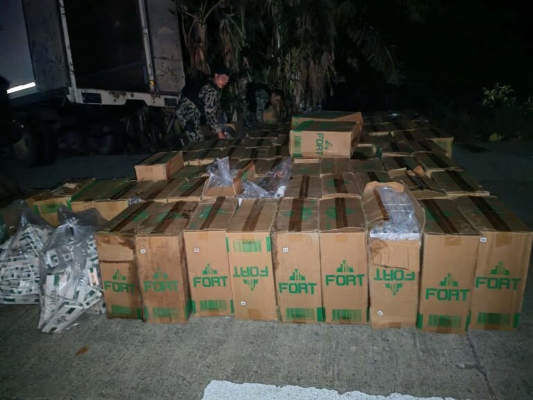 P3.2-M smuggled cigarettes seized after checkpoint breach in Lanao Norte